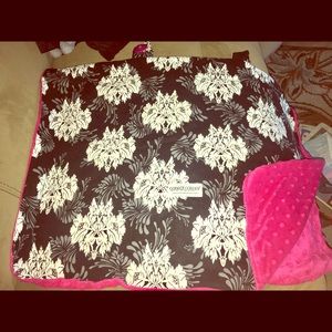 Baby girl car seat canopy cover